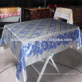 Printed Double Gold / Silver PVC Table Colth